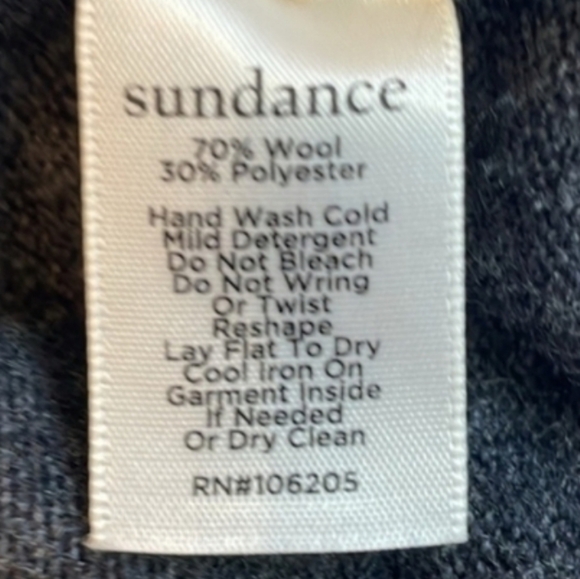 Sundance Catalog Nordic Ruffled Cardigan Sweater - Picture 9 of 12